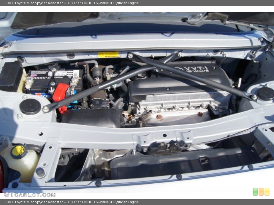 1.8 Liter DOHC 16-Valve 4 Cylinder Engine for the 2003 Toyota MR2 Spyder #55287556