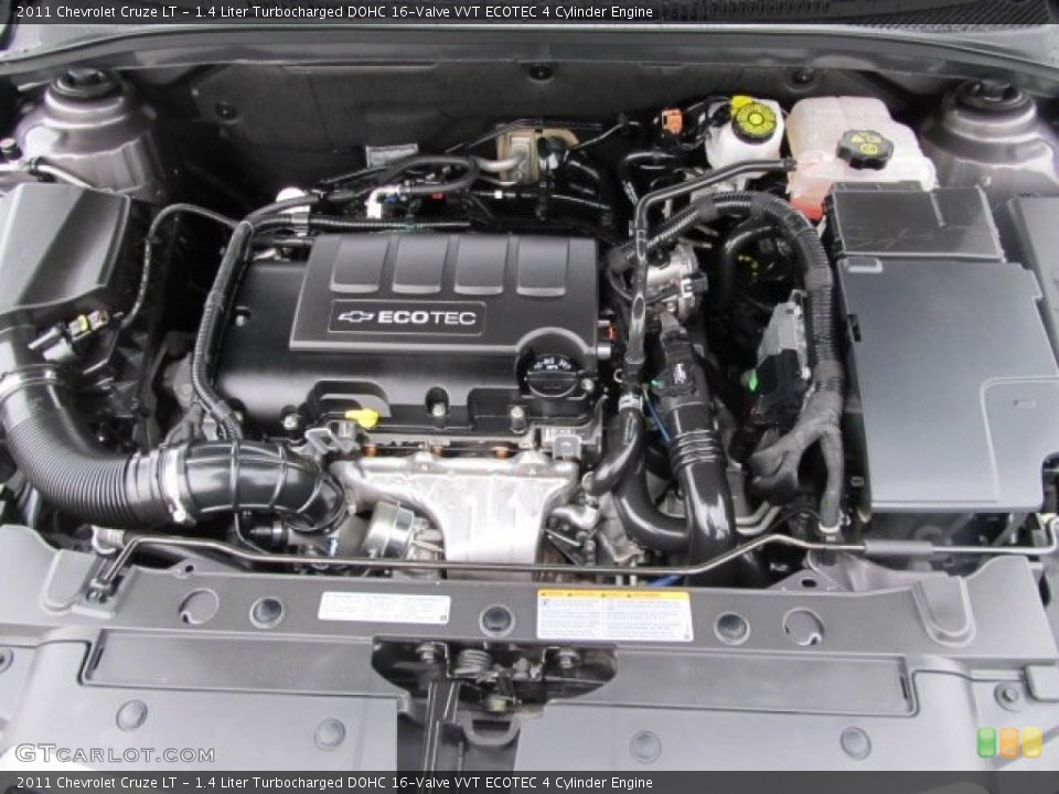 1.4 Liter Turbocharged DOHC 16-Valve VVT ECOTEC 4 Cylinder Engine for the 2011 Chevrolet Cruze #55297942