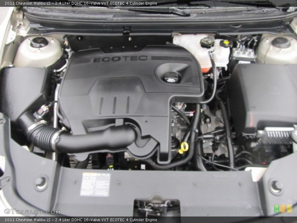 2.4 Liter DOHC 16-Valve VVT ECOTEC 4 Cylinder Engine for the 2011 Chevrolet Malibu #55298581