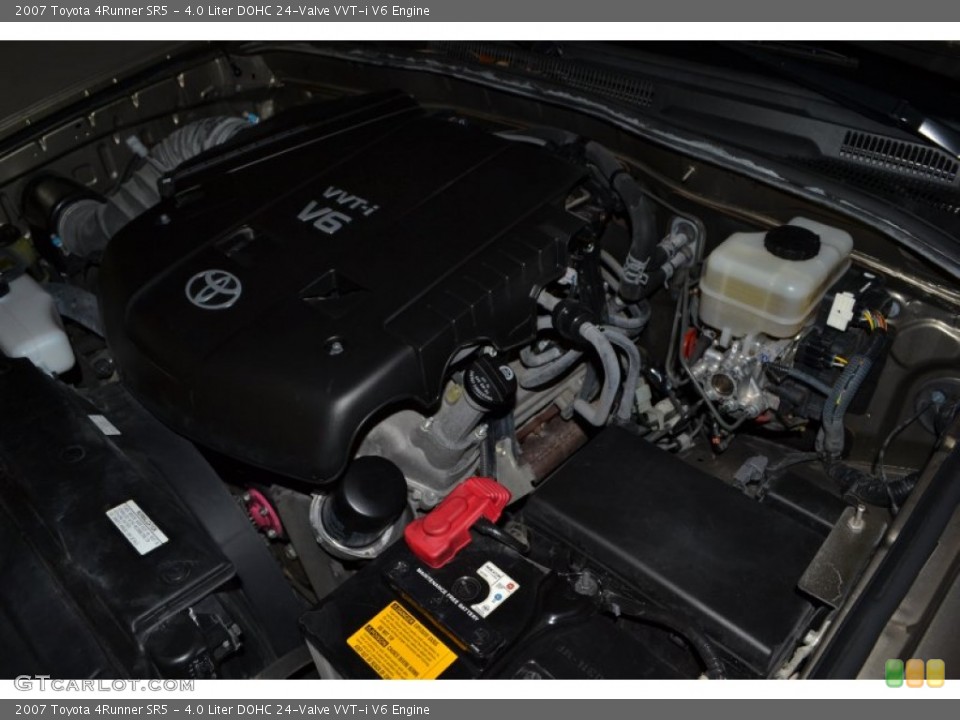 4.0 Liter DOHC 24-Valve VVT-i V6 Engine for the 2007 Toyota 4Runner #55303946