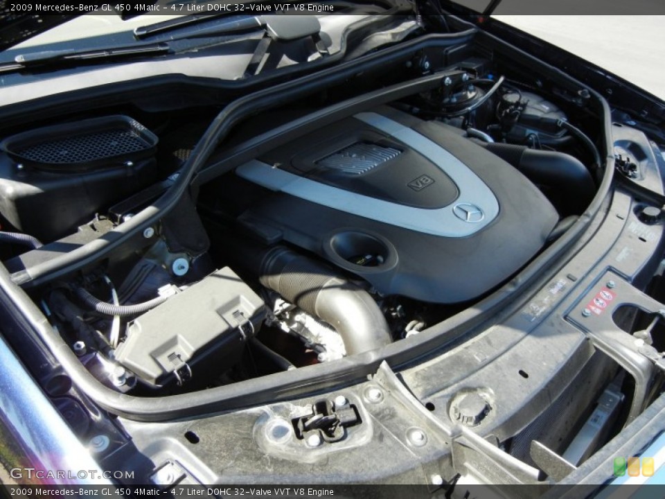 4.7 Liter DOHC 32-Valve VVT V8 Engine for the 2009 Mercedes-Benz GL #55305975