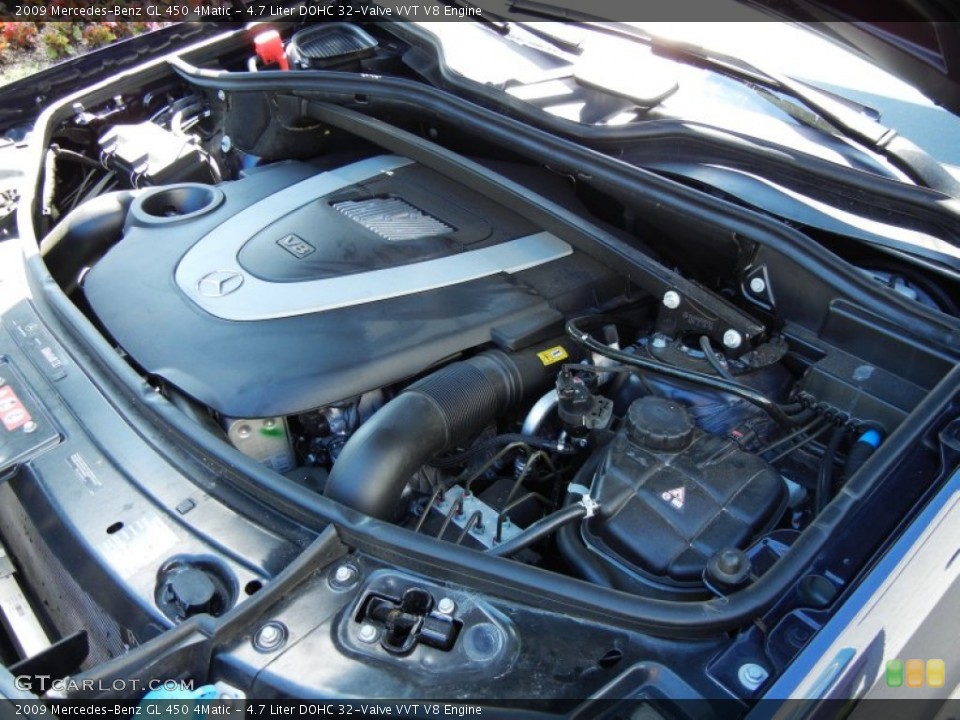 4.7 Liter DOHC 32-Valve VVT V8 Engine for the 2009 Mercedes-Benz GL #55305984