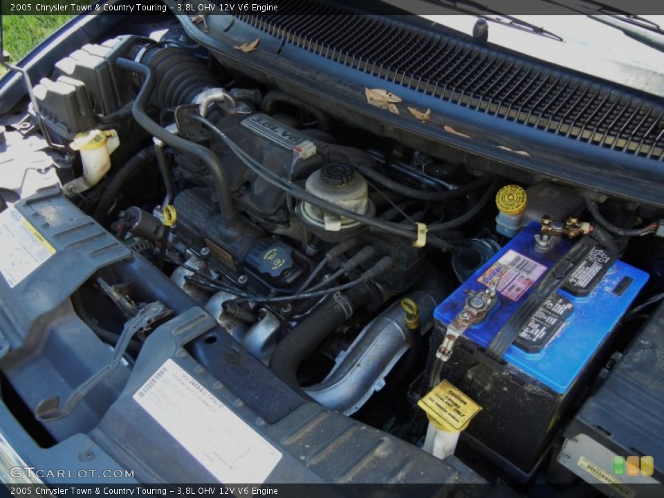 3.8L OHV 12V V6 Engine for the 2005 Chrysler Town & Country #55306876