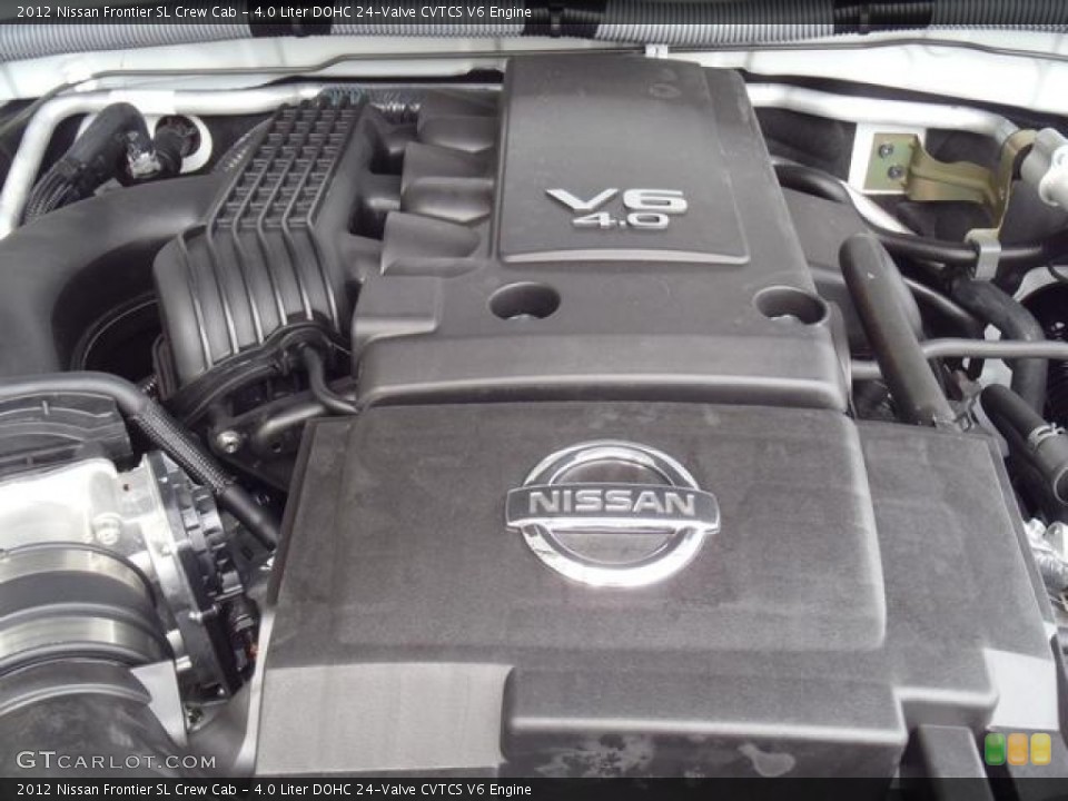 4.0 Liter DOHC 24-Valve CVTCS V6 Engine for the 2012 Nissan Frontier #55321756