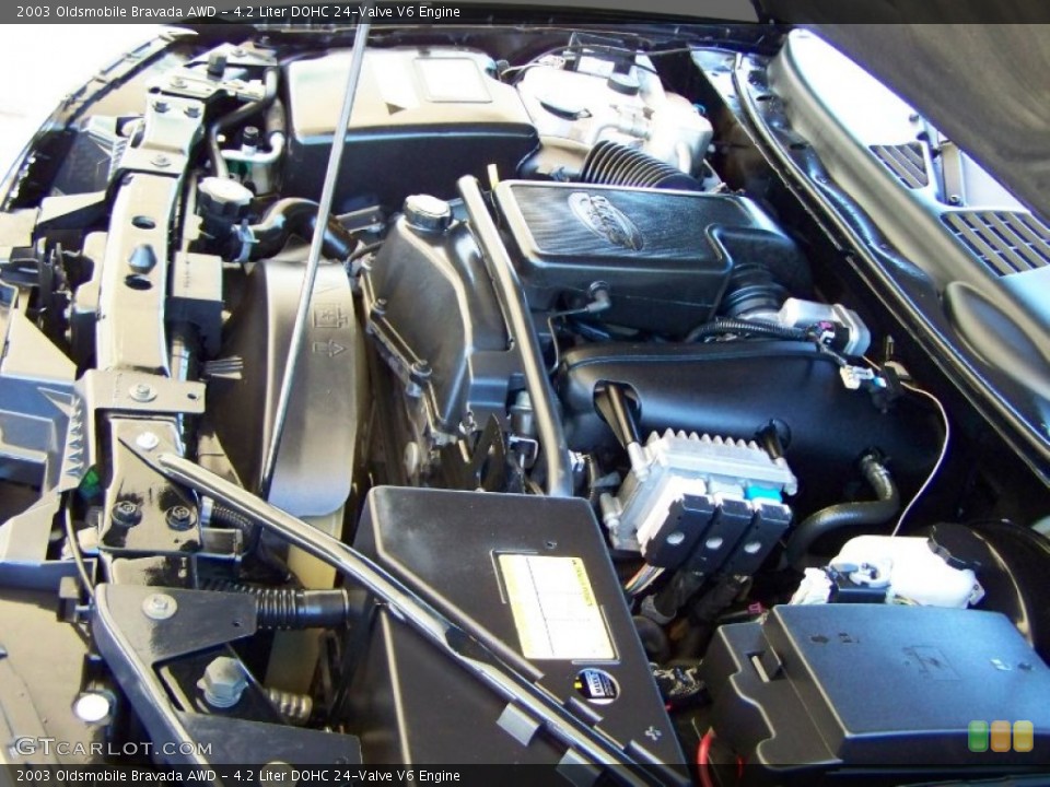4.2 Liter DOHC 24-Valve V6 Engine for the 2003 Oldsmobile Bravada #55323043