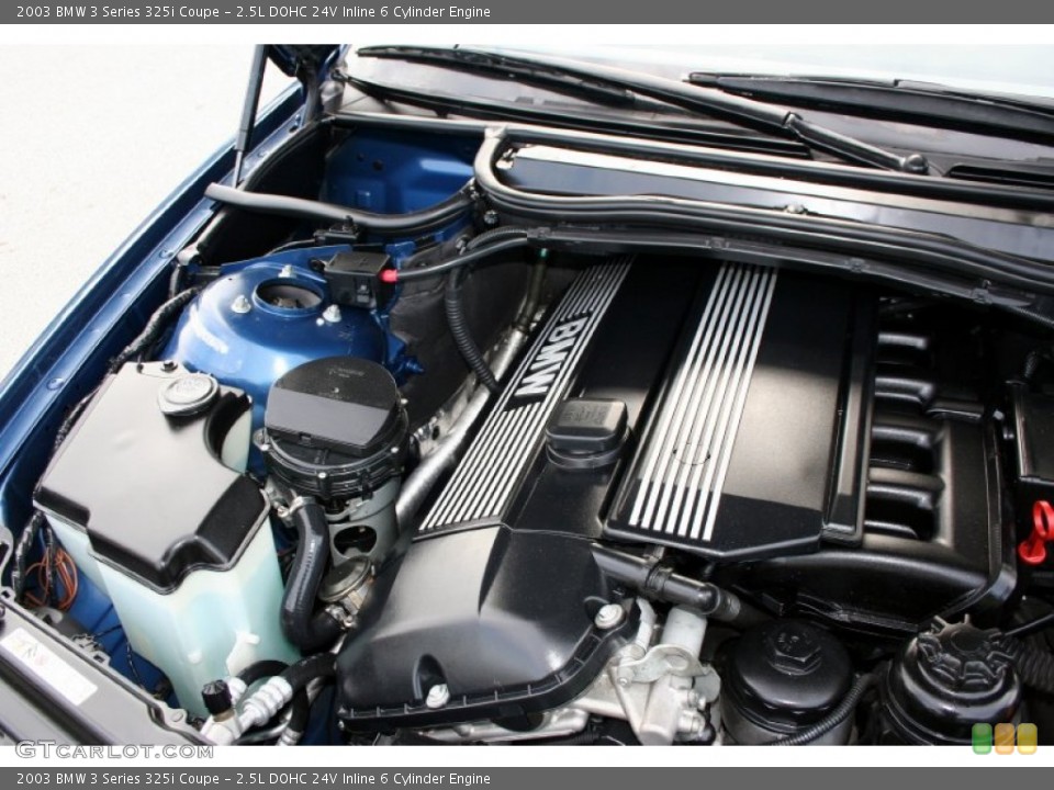 2.5L DOHC 24V Inline 6 Cylinder Engine for the 2003 BMW 3 Series #55329250