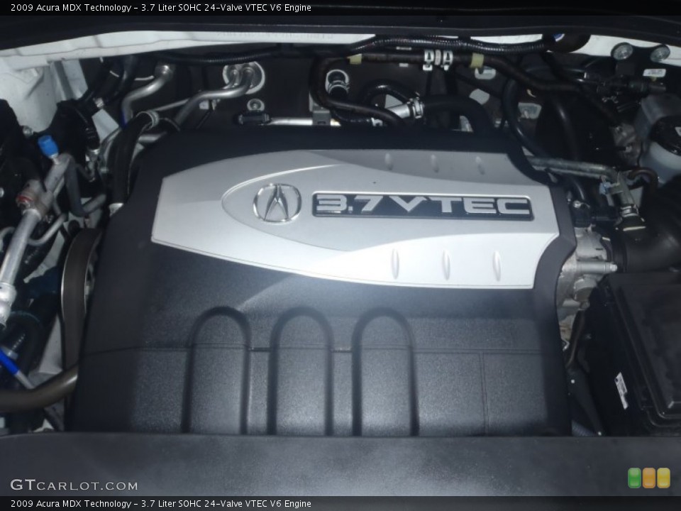 3.7 Liter SOHC 24-Valve VTEC V6 Engine for the 2009 Acura MDX #55335522