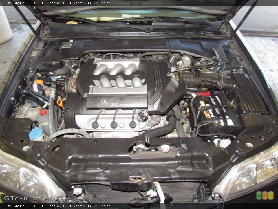 3.0 Liter SOHC 24-Valve VTEC V6 Engine for the 1999 Acura CL #55338950