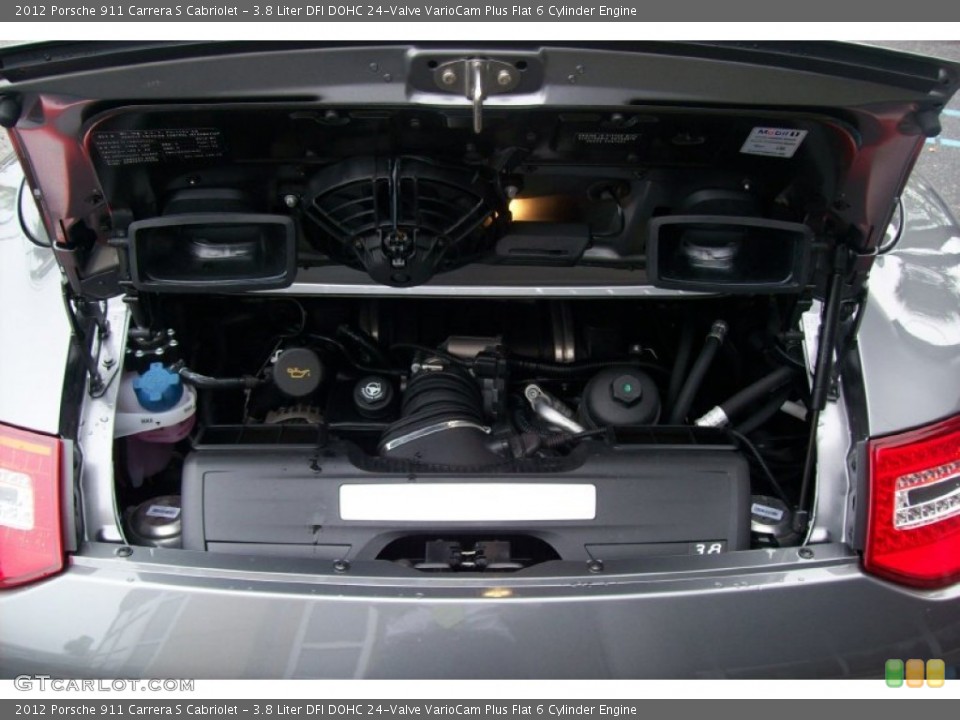 3.8 Liter DFI DOHC 24-Valve VarioCam Plus Flat 6 Cylinder Engine for the 2012 Porsche 911 #55342094