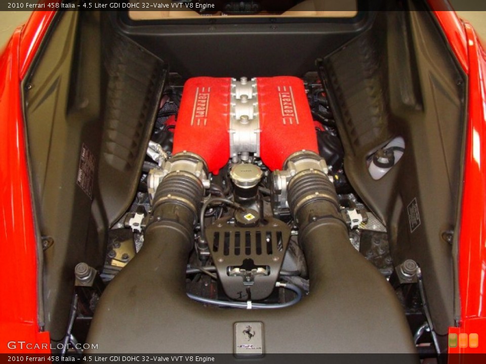 4.5 Liter GDI DOHC 32-Valve VVT V8 Engine for the 2010 Ferrari 458 #55343861