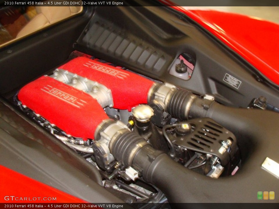 4.5 Liter GDI DOHC 32-Valve VVT V8 Engine for the 2010 Ferrari 458 #55343870