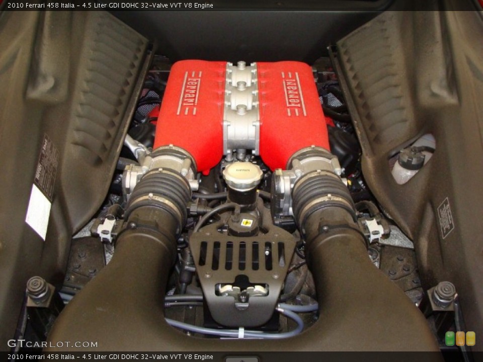 4.5 Liter GDI DOHC 32-Valve VVT V8 Engine for the 2010 Ferrari 458 #55344153