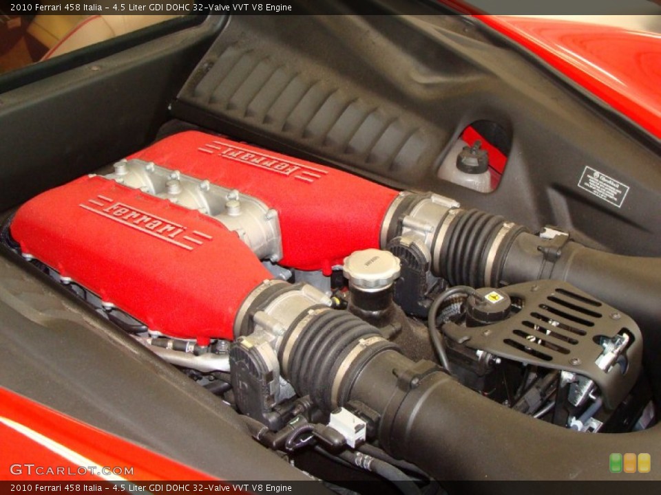 4.5 Liter GDI DOHC 32-Valve VVT V8 Engine for the 2010 Ferrari 458 #55344164