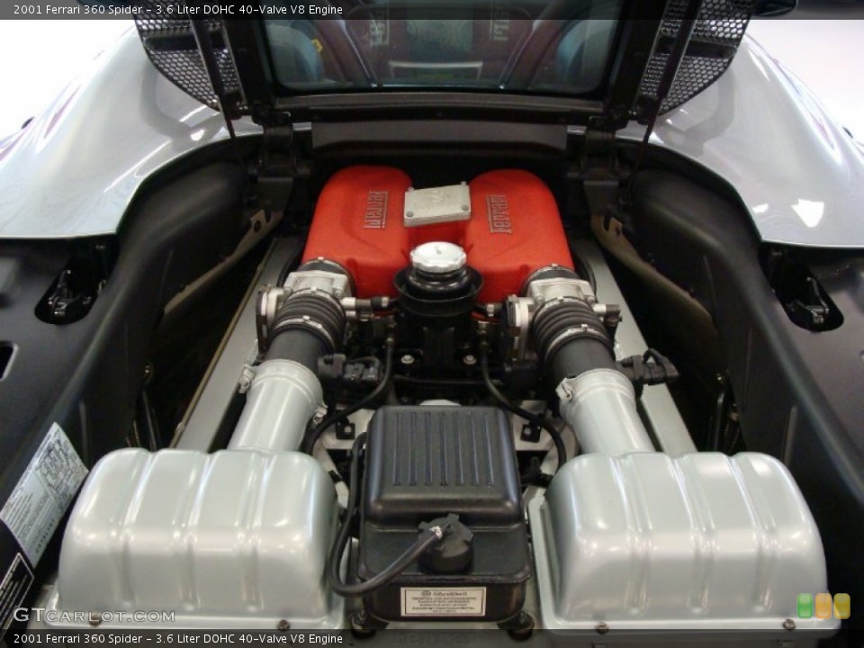 3.6 Liter DOHC 40-Valve V8 Engine for the 2001 Ferrari 360 #55344440