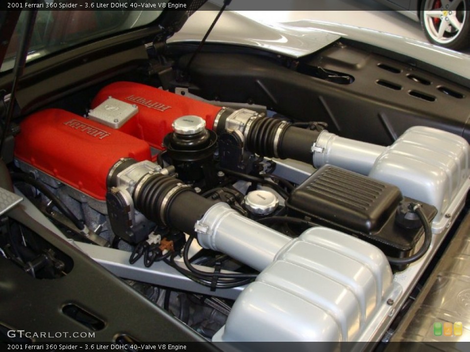 3.6 Liter DOHC 40-Valve V8 Engine for the 2001 Ferrari 360 #55344452