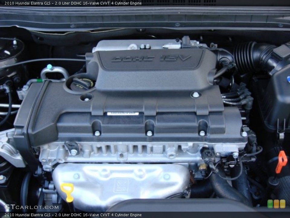 2.0 Liter DOHC 16-Valve CVVT 4 Cylinder Engine for the 2010 Hyundai Elantra #55347482
