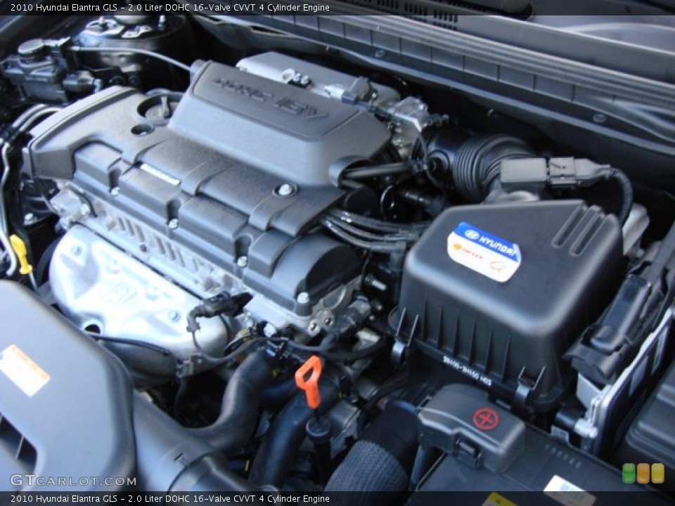2.0 Liter DOHC 16-Valve CVVT 4 Cylinder Engine for the 2010 Hyundai Elantra #55347491