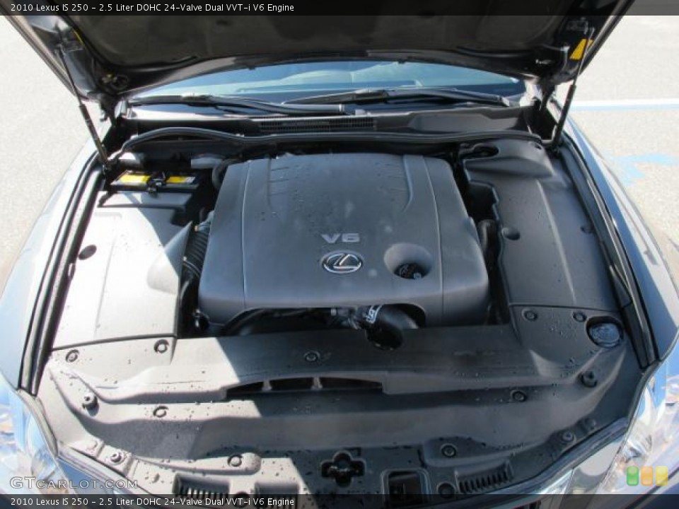 2.5 Liter DOHC 24-Valve Dual VVT-i V6 Engine for the 2010 Lexus IS #55347998