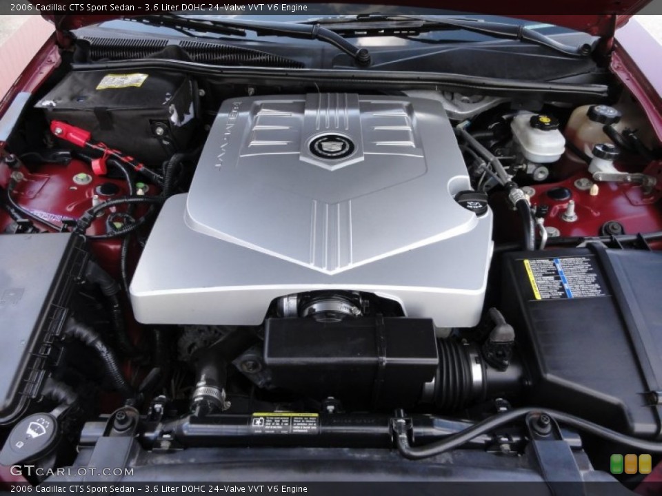 3.6 Liter DOHC 24-Valve VVT V6 Engine for the 2006 Cadillac CTS #55357604