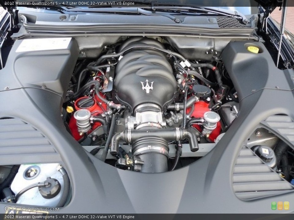 4.7 Liter DOHC 32-Valve VVT V8 Engine for the 2012 Maserati Quattroporte #55364511