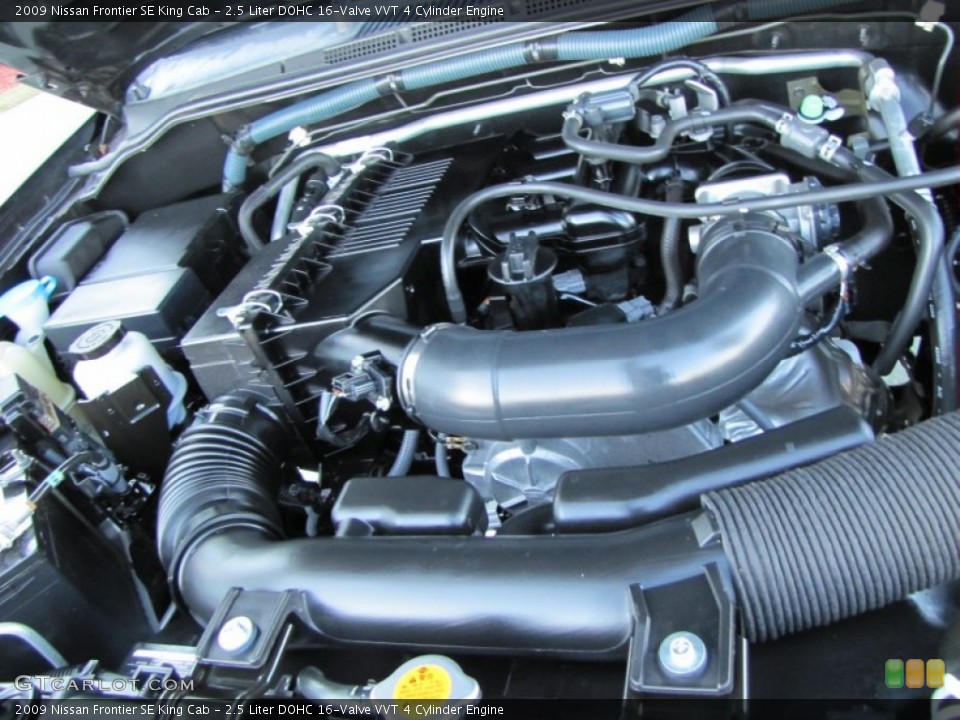 2.5 Liter DOHC 16-Valve VVT 4 Cylinder Engine for the 2009 Nissan Frontier #55373193