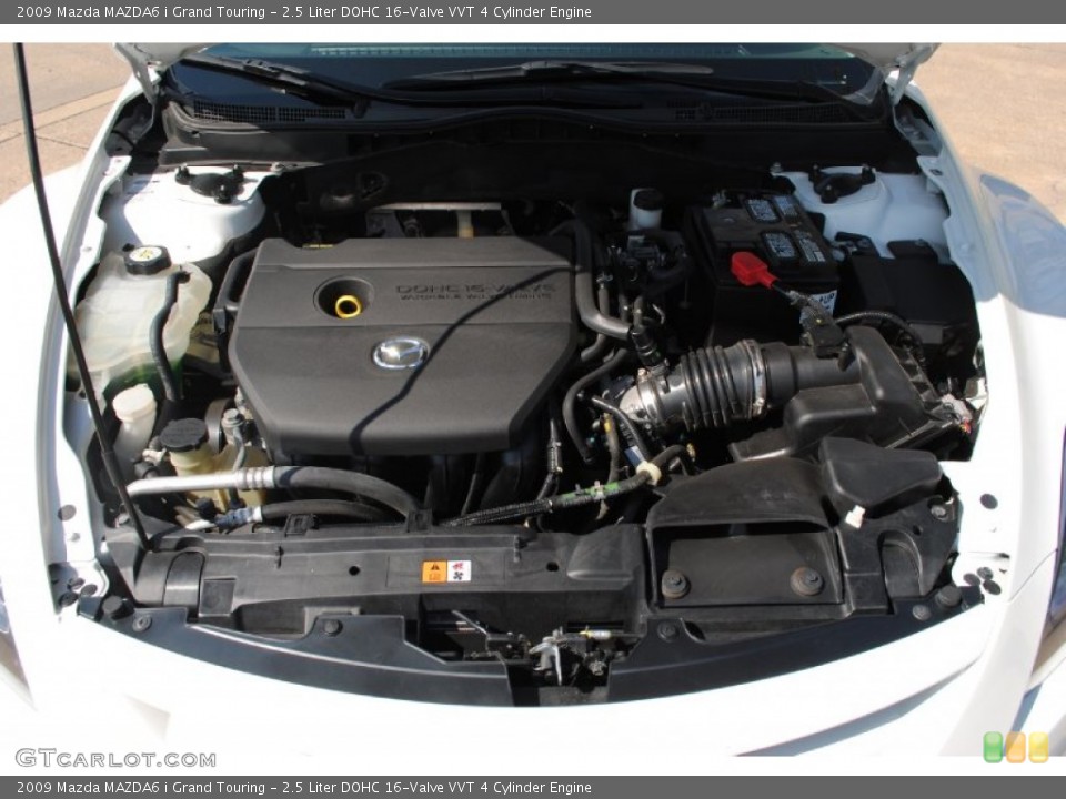 2.5 Liter DOHC 16-Valve VVT 4 Cylinder Engine for the 2009 Mazda MAZDA6 #55378829