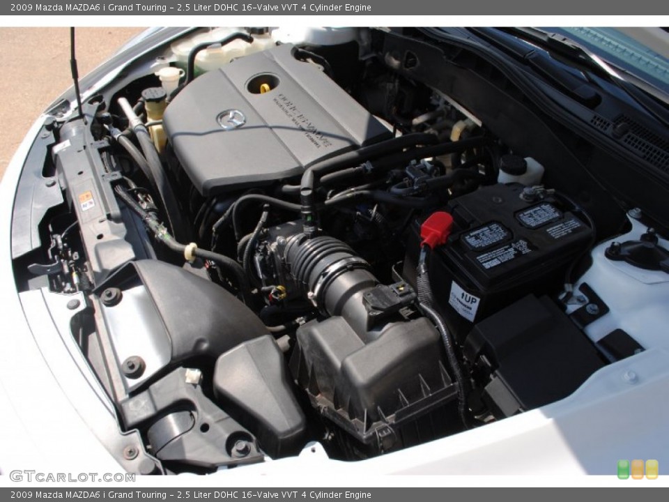 2.5 Liter DOHC 16-Valve VVT 4 Cylinder Engine for the 2009 Mazda MAZDA6 #55378839