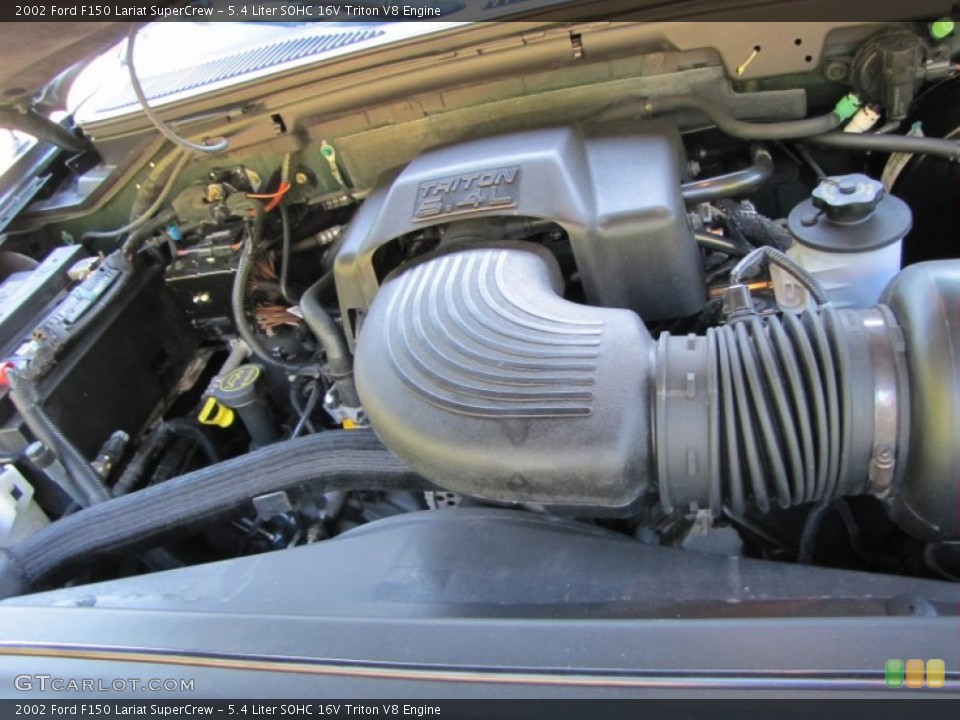 5.4 Liter SOHC 16V Triton V8 Engine for the 2002 Ford F150 #55381419