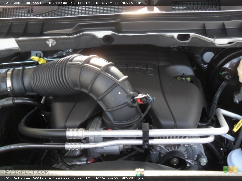 5.7 Liter HEMI OHV 16-Valve VVT MDS V8 Engine for the 2012 Dodge Ram 1500 #55395551