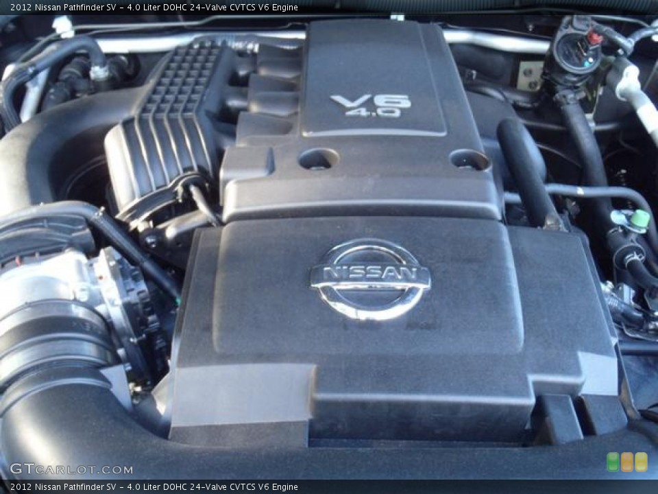 4.0 Liter DOHC 24-Valve CVTCS V6 Engine for the 2012 Nissan Pathfinder #55397412