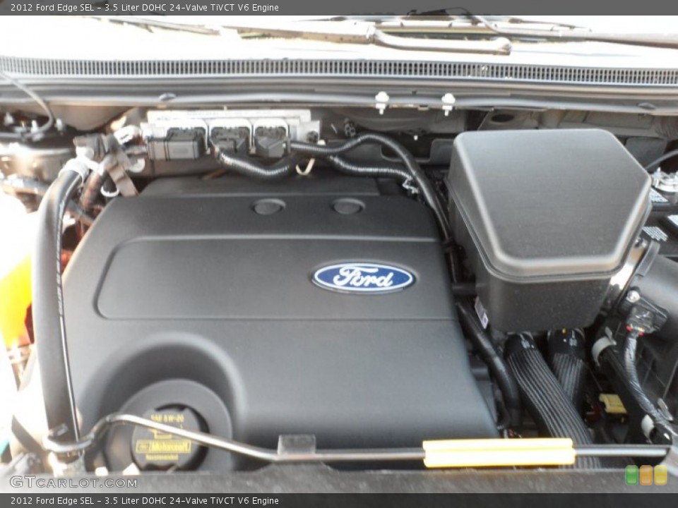 3.5 Liter DOHC 24-Valve TiVCT V6 Engine for the 2012 Ford Edge #55400421