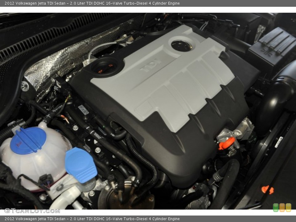 2.0 Liter TDI DOHC 16-Valve Turbo-Diesel 4 Cylinder Engine for the 2012 Volkswagen Jetta #55406300
