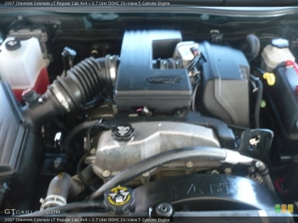 3.7 Liter DOHC 20-Valve 5 Cylinder Engine for the 2007 Chevrolet Colorado #55407053