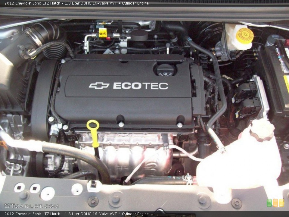1.8 Liter DOHC 16-Valve VVT 4 Cylinder Engine for the 2012 Chevrolet Sonic #55410528