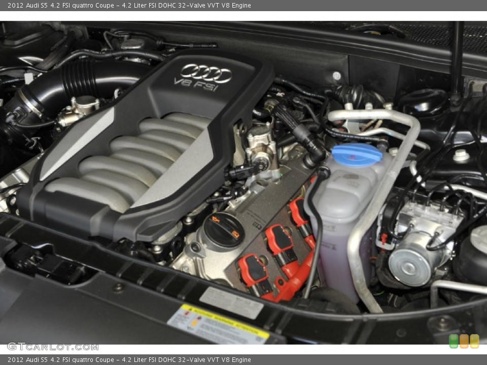 4.2 Liter FSI DOHC 32-Valve VVT V8 Engine for the 2012 Audi S5 #55412504
