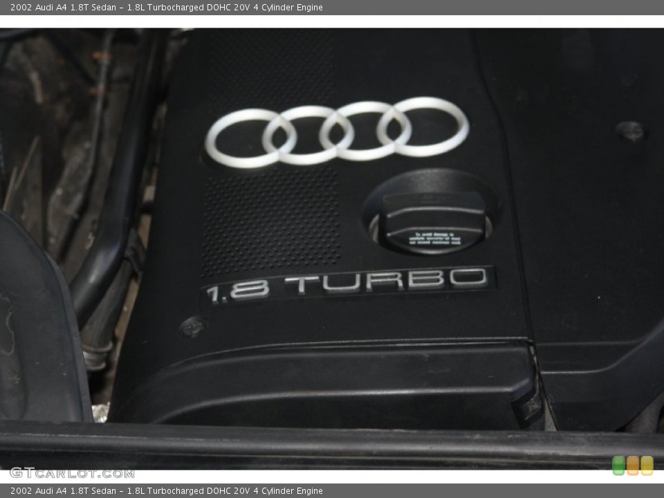 1.8L Turbocharged DOHC 20V 4 Cylinder Engine for the 2002 Audi A4 #55417050