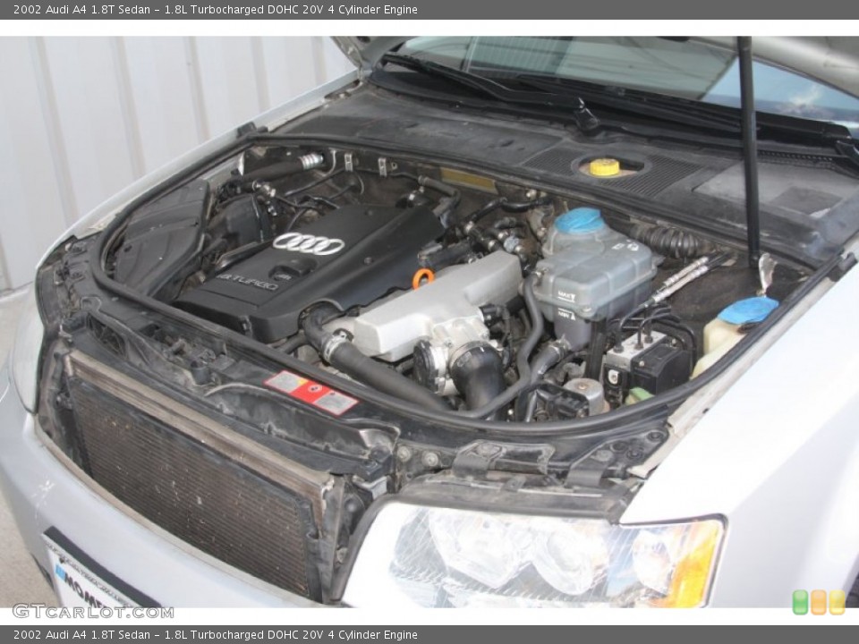 1.8L Turbocharged DOHC 20V 4 Cylinder Engine for the 2002 Audi A4 #55417059