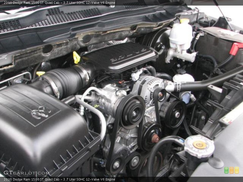 3.7 Liter SOHC 12-Valve V6 Engine for the 2010 Dodge Ram 1500 #55419072