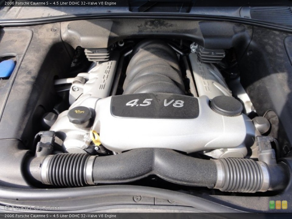 4.5 Liter DOHC 32-Valve V8 Engine for the 2006 Porsche Cayenne #55424016