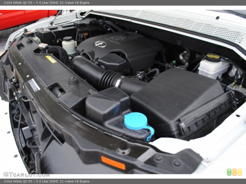5.6 Liter DOHC 32-Valve V8 Engine for the 2009 Infiniti QX #55425333