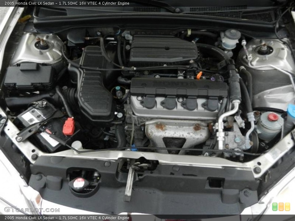 1.7L SOHC 16V VTEC 4 Cylinder Engine for the 2005 Honda Civic #55429014