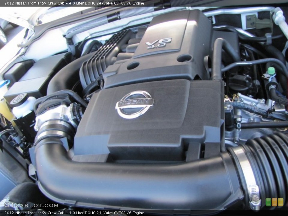 4.0 Liter DOHC 24-Valve CVTCS V6 Engine for the 2012 Nissan Frontier #55435333
