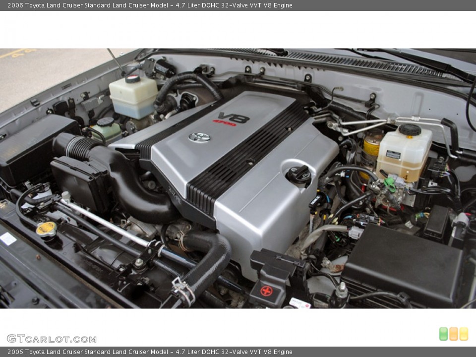 4.7 Liter DOHC 32-Valve VVT V8 2006 Toyota Land Cruiser Engine