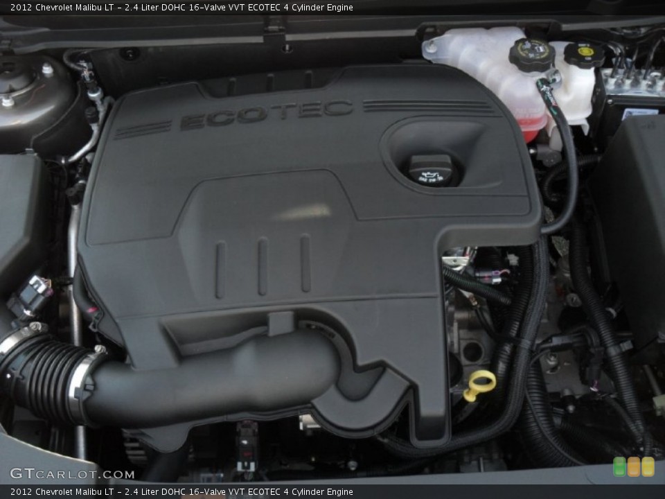 2.4 Liter DOHC 16-Valve VVT ECOTEC 4 Cylinder Engine for the 2012 Chevrolet Malibu #55441777