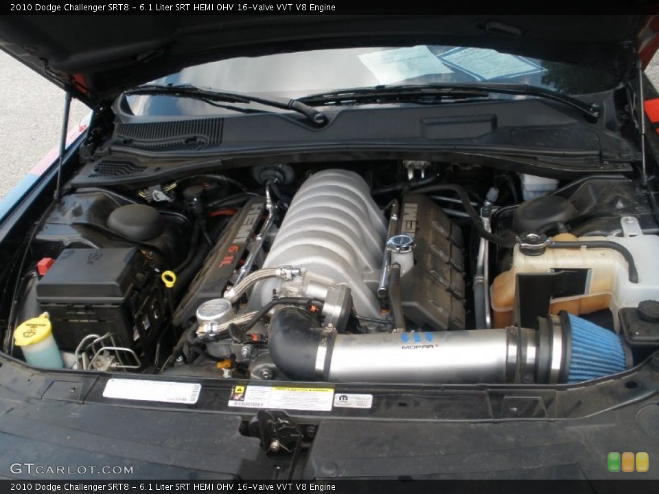 6.1 Liter SRT HEMI OHV 16-Valve VVT V8 Engine for the 2010 Dodge Challenger #55457481