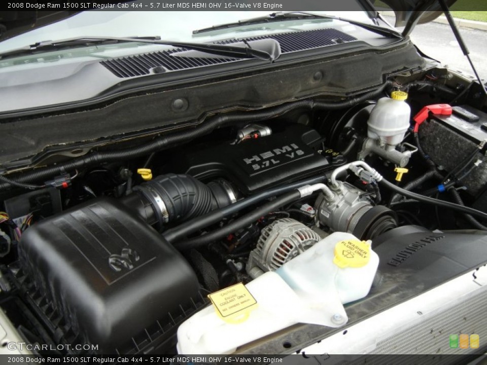 5.7 Liter MDS HEMI OHV 16-Valve V8 Engine for the 2008 Dodge Ram 1500 #55459589