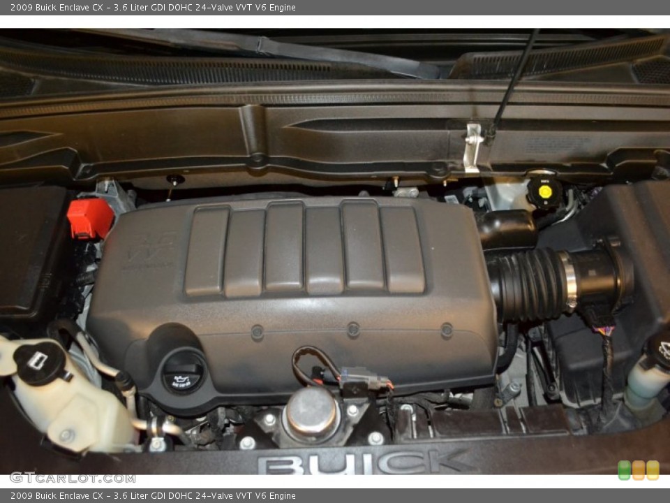 3.6 Liter GDI DOHC 24-Valve VVT V6 Engine for the 2009 Buick Enclave #55460597