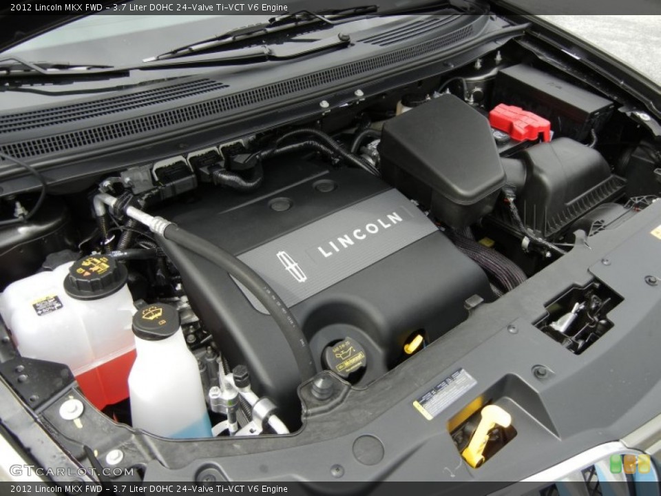 3.7 Liter DOHC 24-Valve Ti-VCT V6 Engine for the 2012 Lincoln MKX #55460603