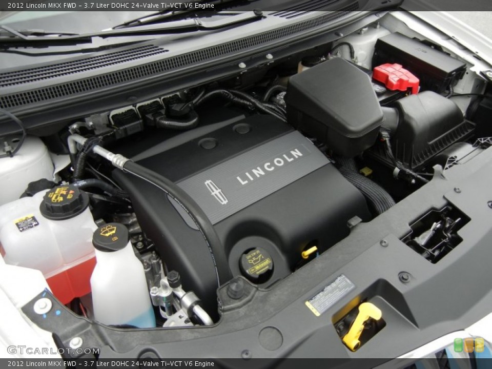 3.7 Liter DOHC 24-Valve Ti-VCT V6 Engine for the 2012 Lincoln MKX #55460930