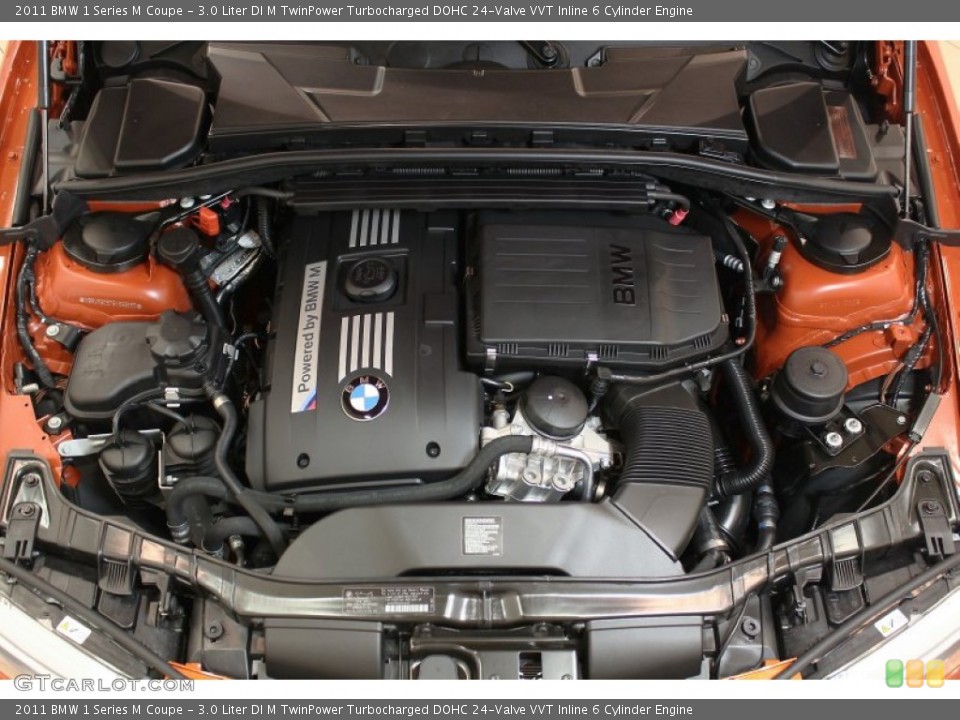 3.0 Liter DI M TwinPower Turbocharged DOHC 24-Valve VVT Inline 6 Cylinder Engine for the 2011 BMW 1 Series M #55470605